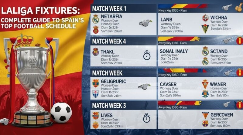 LaLiga fixtures