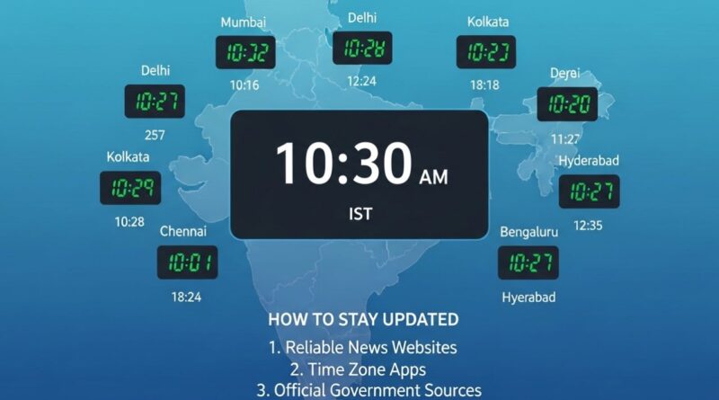 India Time Now: Current Time, Time Zone, and How to Stay Updated