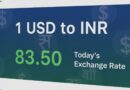 1 USD to INR