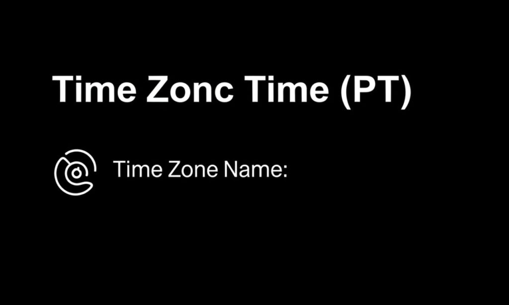 California time zone