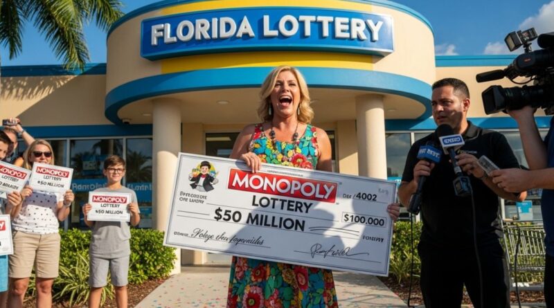 Florida woman wins Monopoly lottery