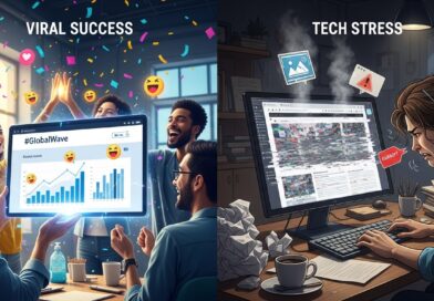 Viral Success and Tech Stress