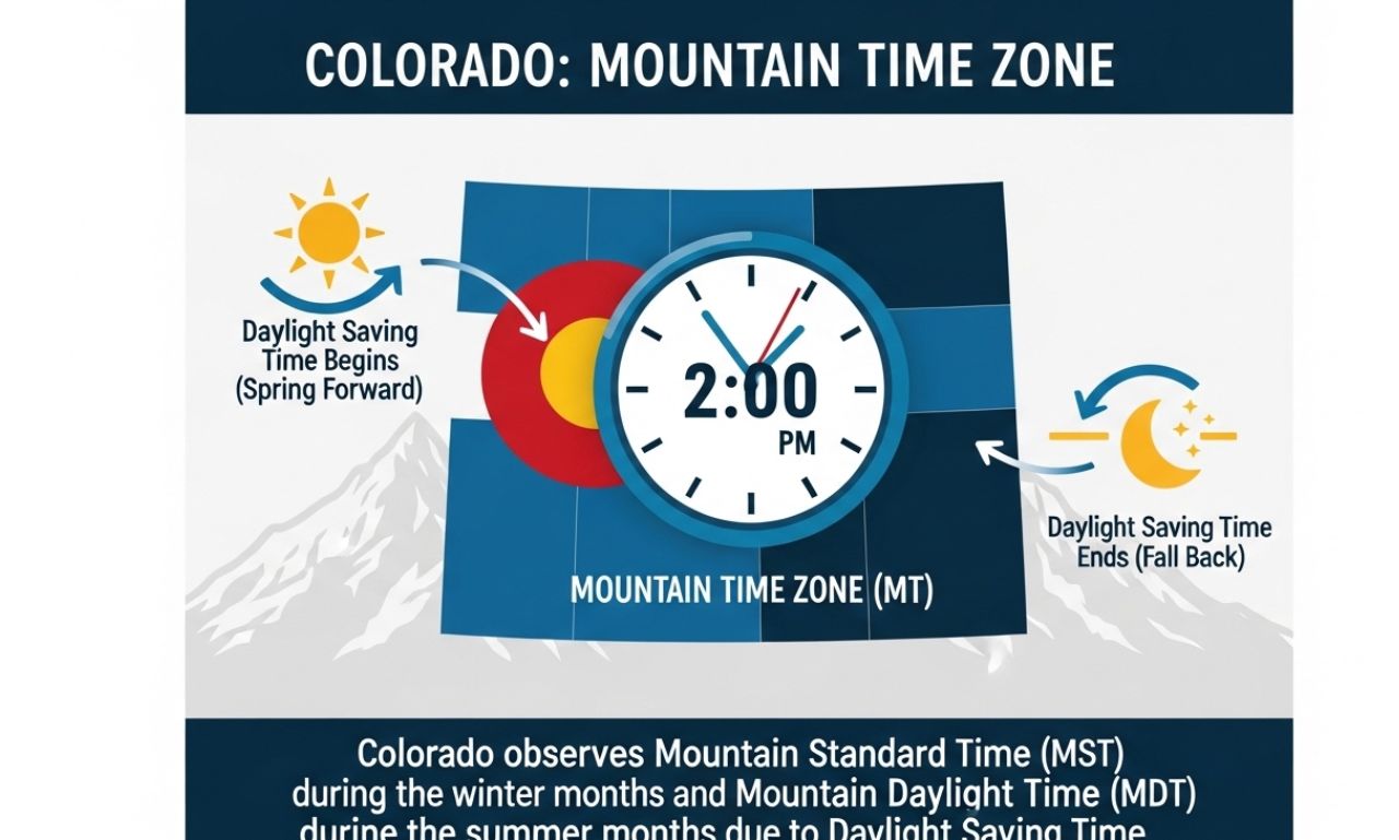 Colorado Is on What Time Zone: Understanding the State’s Time Practices