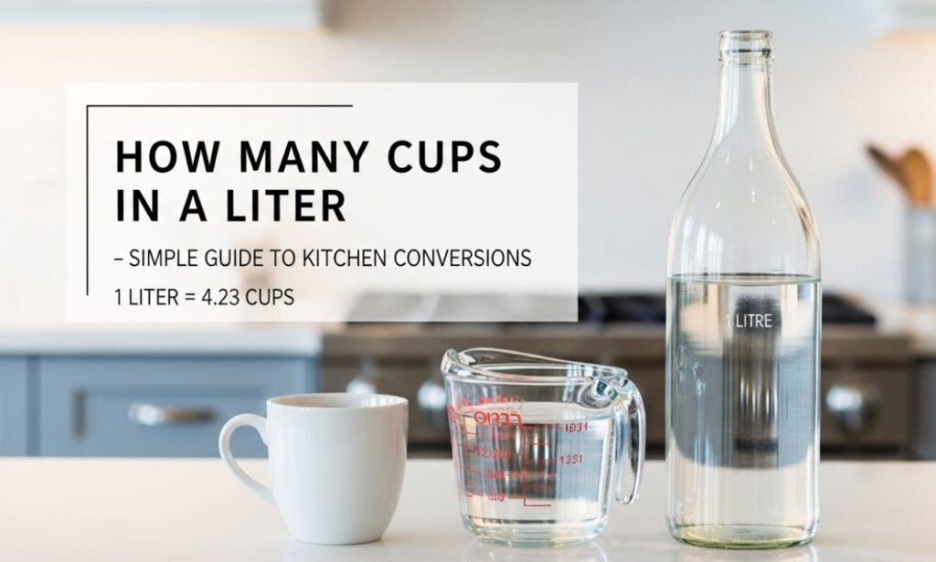 How Many Cups in a Liter