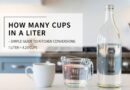 How Many Cups in a Liter