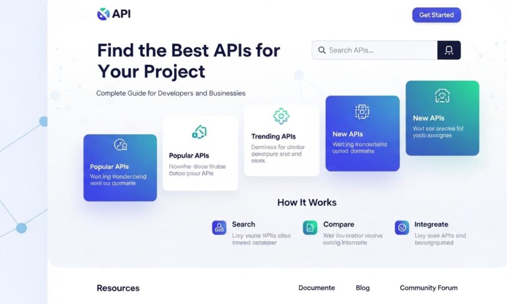Best API Search Company’s Homepage