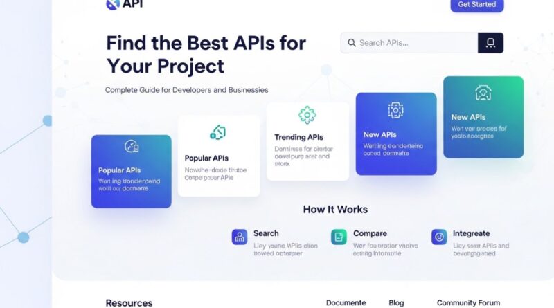 Best API Search Company’s Homepage