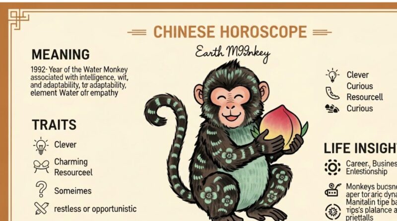 Chinese Horoscope for 1992