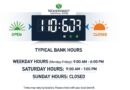 Hours for Woodforest