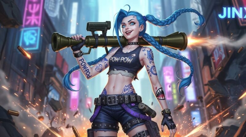 Jinx from League of Legends