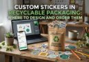 Custom Stickers in Recyclable Packaging: Where to Design and Order Them